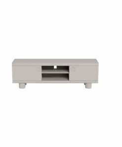 AC Design Furniture Magee Tv skap, topp, ramme, 2 dører, 3 hyller, 2 åpne rom, 160x40x50 cm