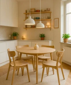 AC Design Furniture Roxby spisebordssett Ø 105 cm