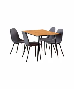 AC Design Furniture Wilma rektangulært spisebordssett 120x80x75 cm kombo 1
