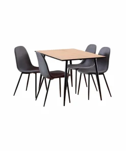 AC Design Furniture Wilma rektangulært spisebordssett 120 x 80 x 75 cm