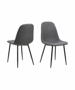 AC Design Furniture Wilma rektangulært spisebordssett 120 x 80 x 75 cm