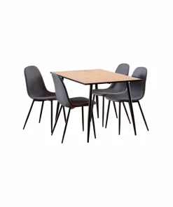 AC Design Furniture Wilma rektangulært spisebordssett 120 x 80 x 75 cm