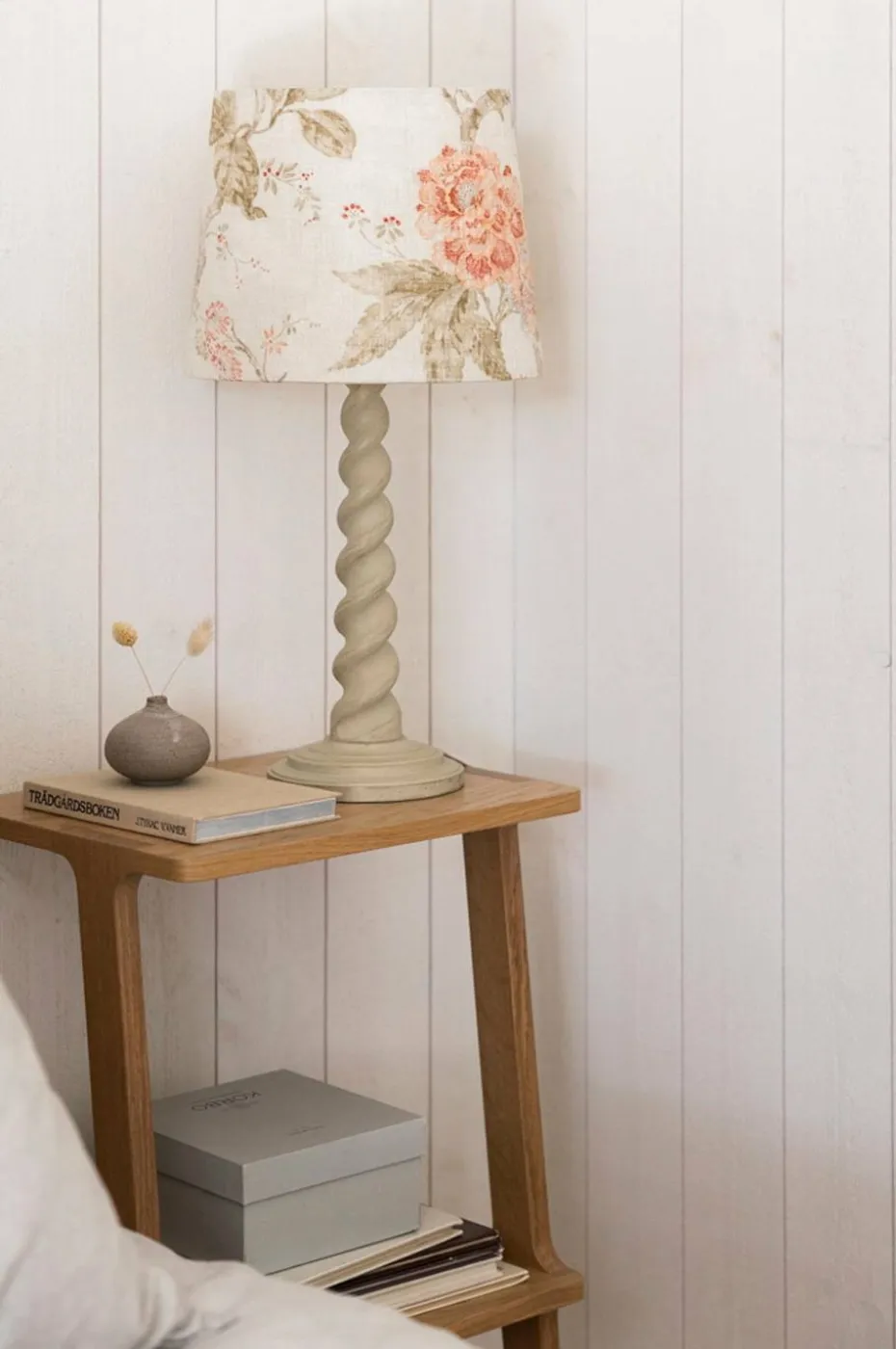 Alde & Lind Lampeskjerm Alice D27 oval Flower