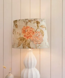 Alde & Lind Lampeskjerm Alice D35 oval Flower