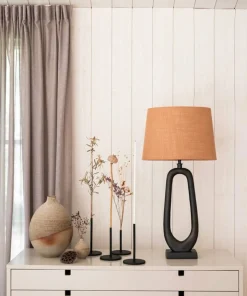 Alde & Lind Lampeskjerm Alice D35 oval Grain
