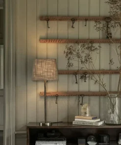 Alde & Lind Lampeskjerm Alice D27 oval Grain