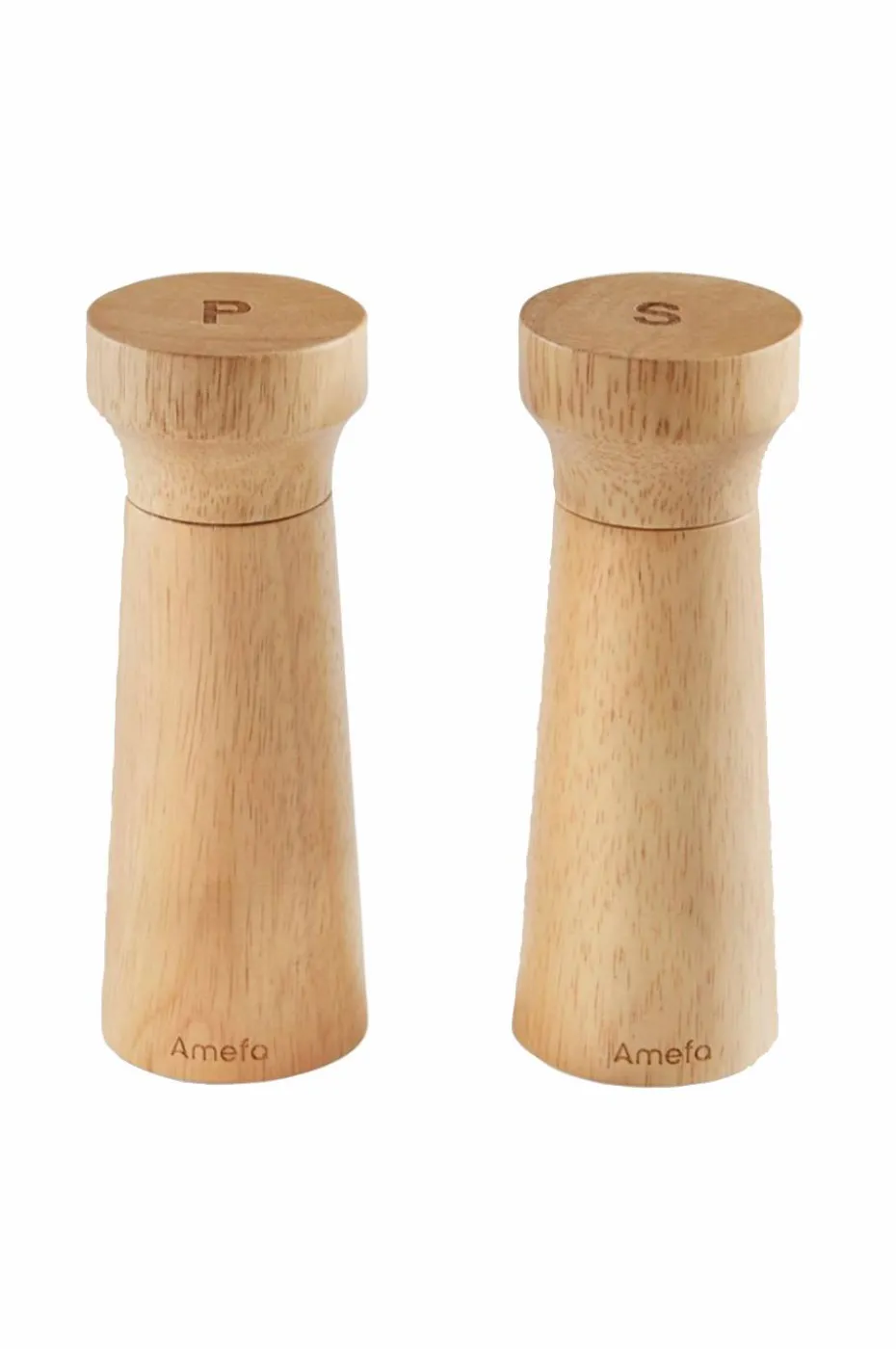 Amefa Salt- og pepperkvern Modern Wood Sett med 2