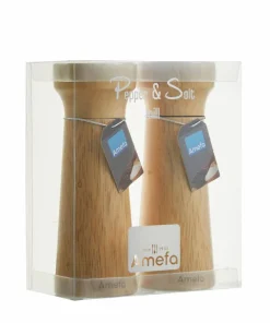 Amefa Salt- og pepperkvern Modern Wood Sett med 2
