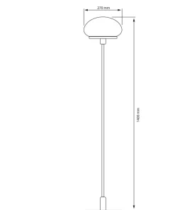 Aneta Lighting Gulvlampe New August
