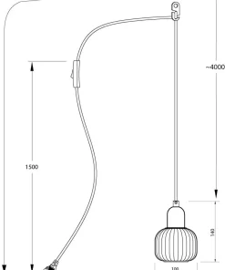 Aneta Lighting Vinduspendel ELIN