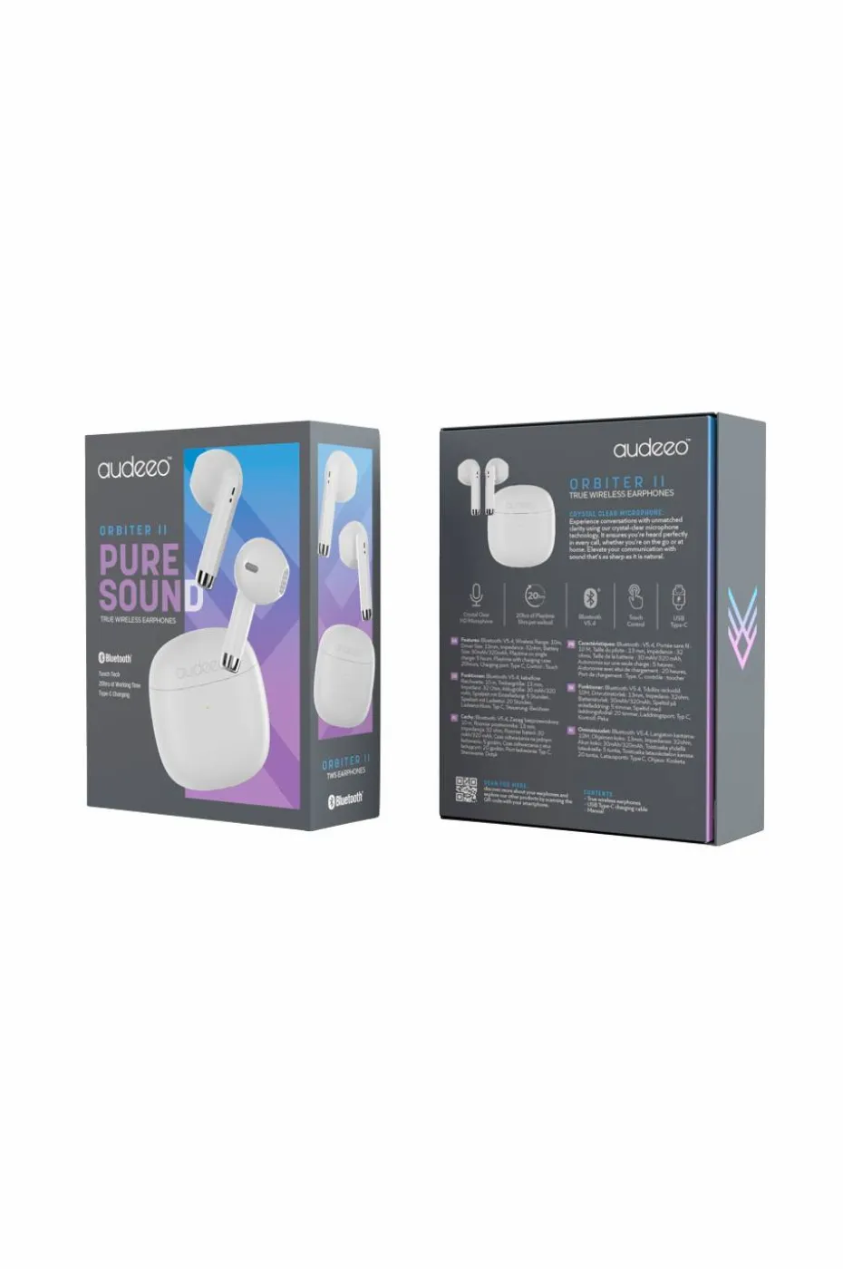 Audeeo Ørestykker Orbiter II True Wireless