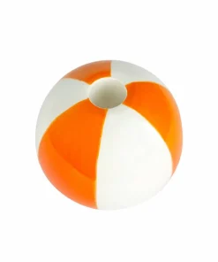 Balvi Keramisk lysestake Beachball, Gul