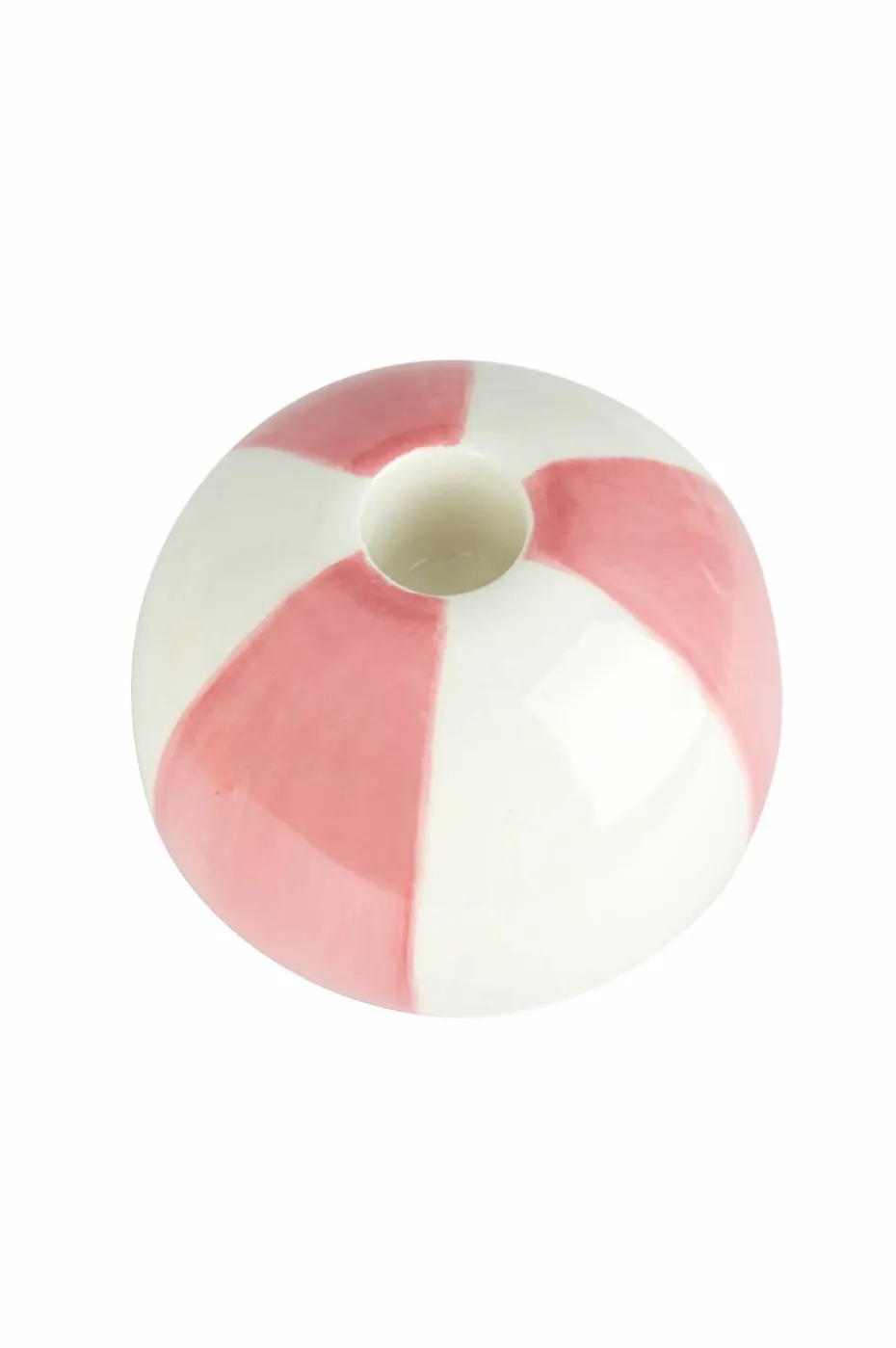 Balvi Keramisk lysestake Beachball, Gul