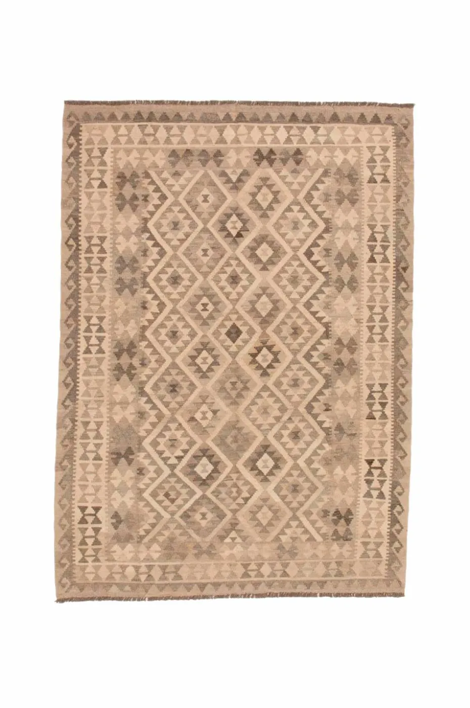 Bargi Ullteppe Kelim Raw Natural 151x210 cm