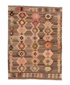 Bargi Ullteppe Kelim Raw Natural 153x201 cm