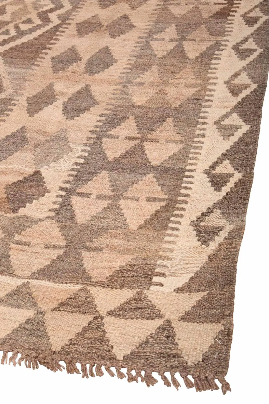 Bargi Ullteppe Kelim Raw Natural 126x202 cm