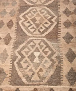 Bargi Ullteppe Kelim Raw Natural 126x202 cm
