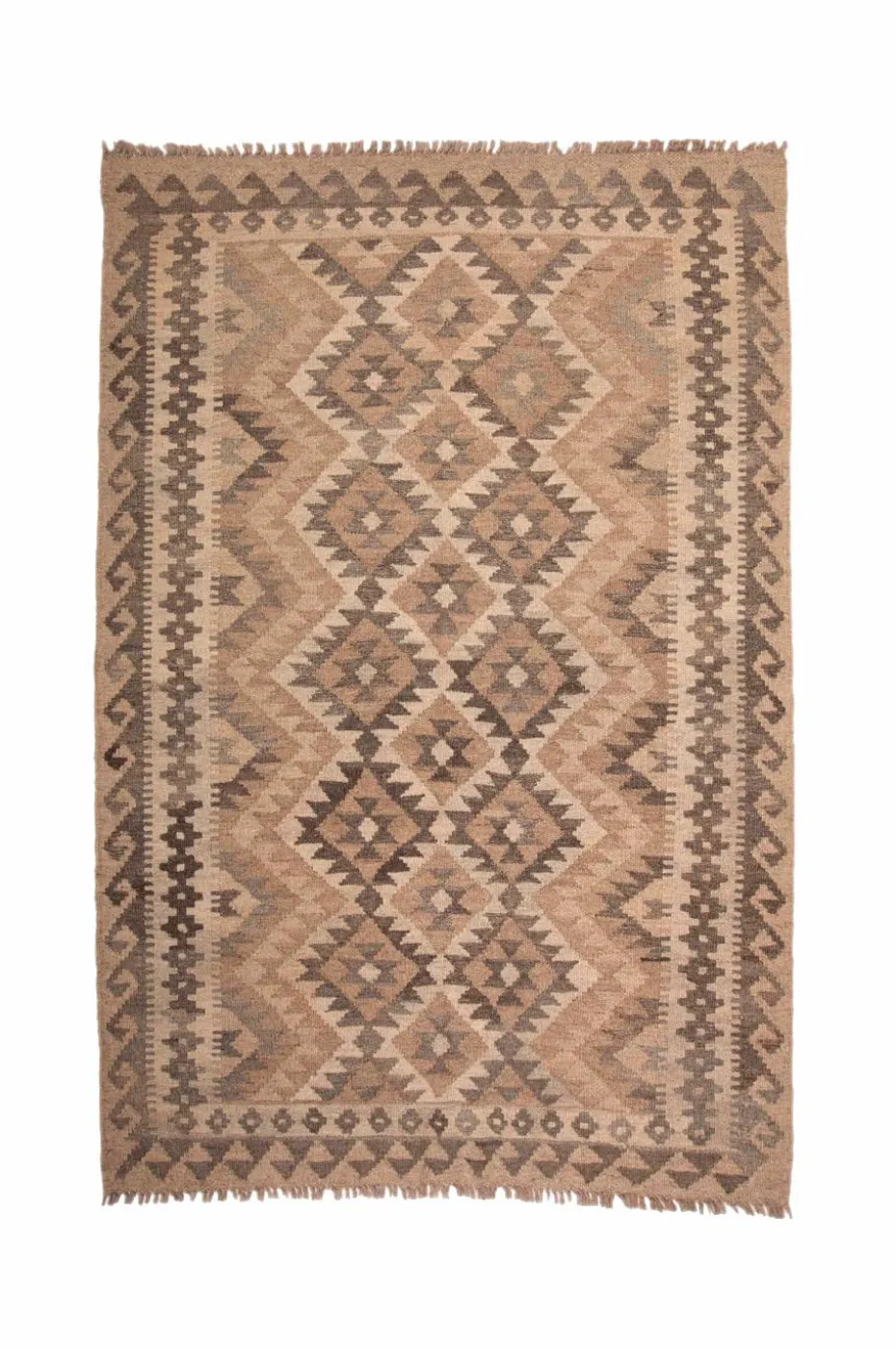 Bargi Ullteppe Kelim Raw Natural 99x147 cm