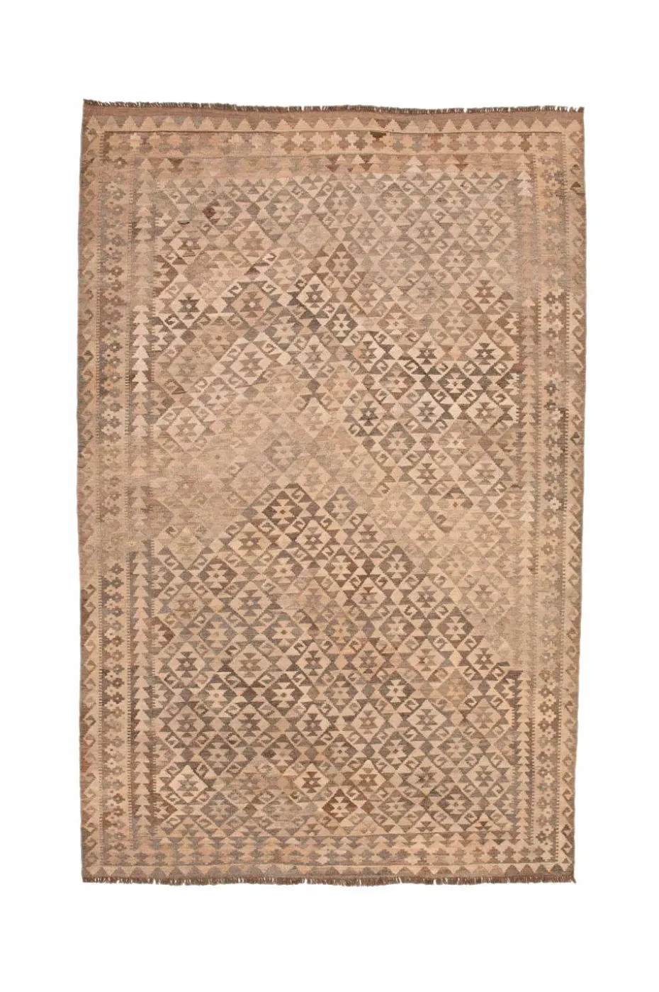 Bargi Ullteppe Kelim Raw Natural 198x303 cm