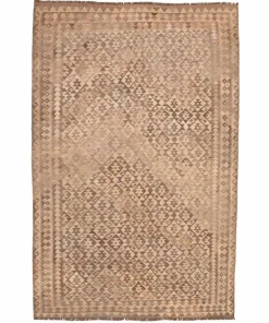 Bargi Ullteppe Kelim Raw Natural 198x303 cm