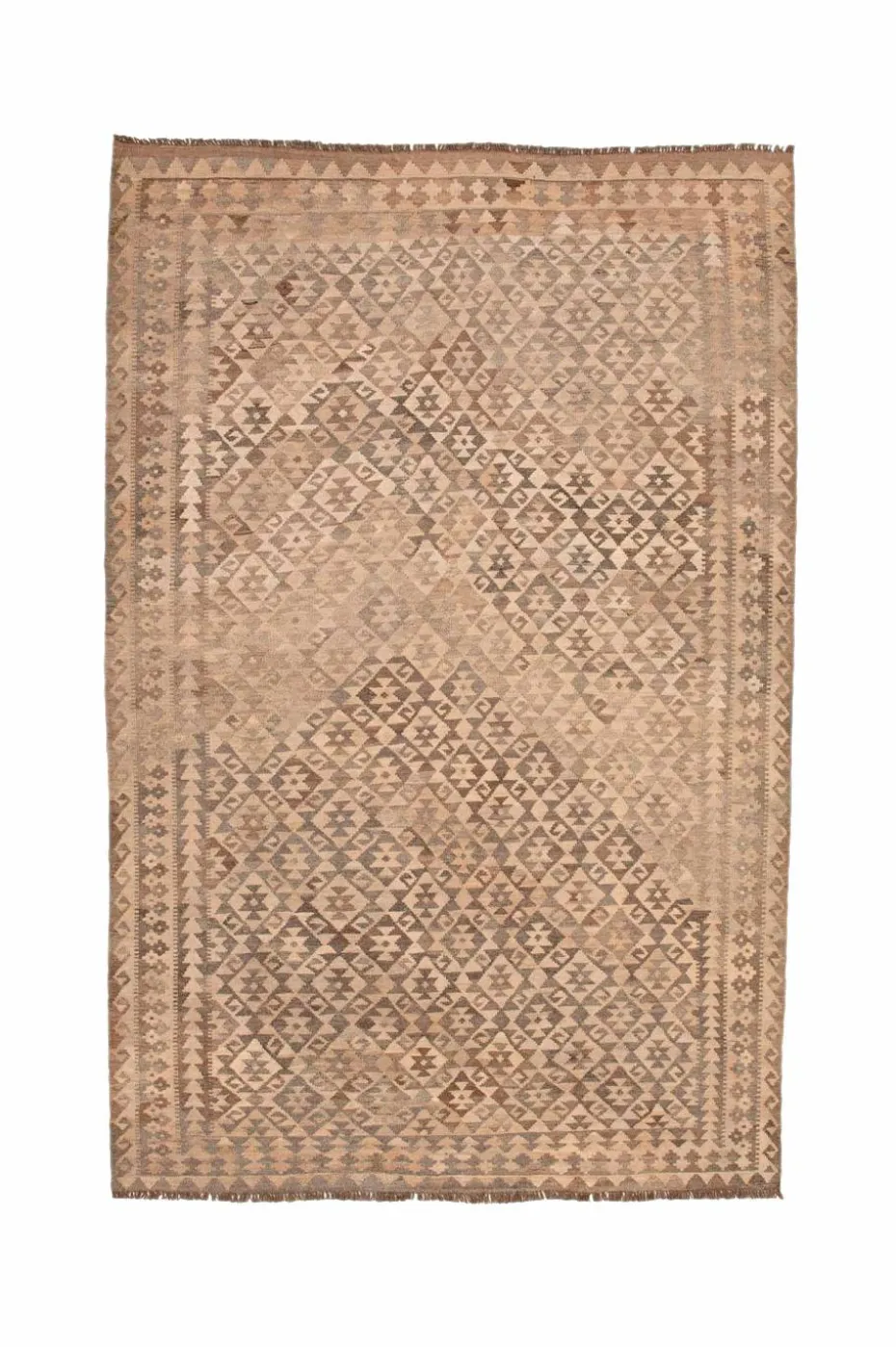 Bargi Ullteppe Kelim Raw Natural 198x303 cm