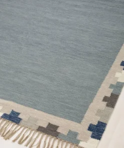 Bargi Ullteppe Röllakan B R 309 Blå 140x200