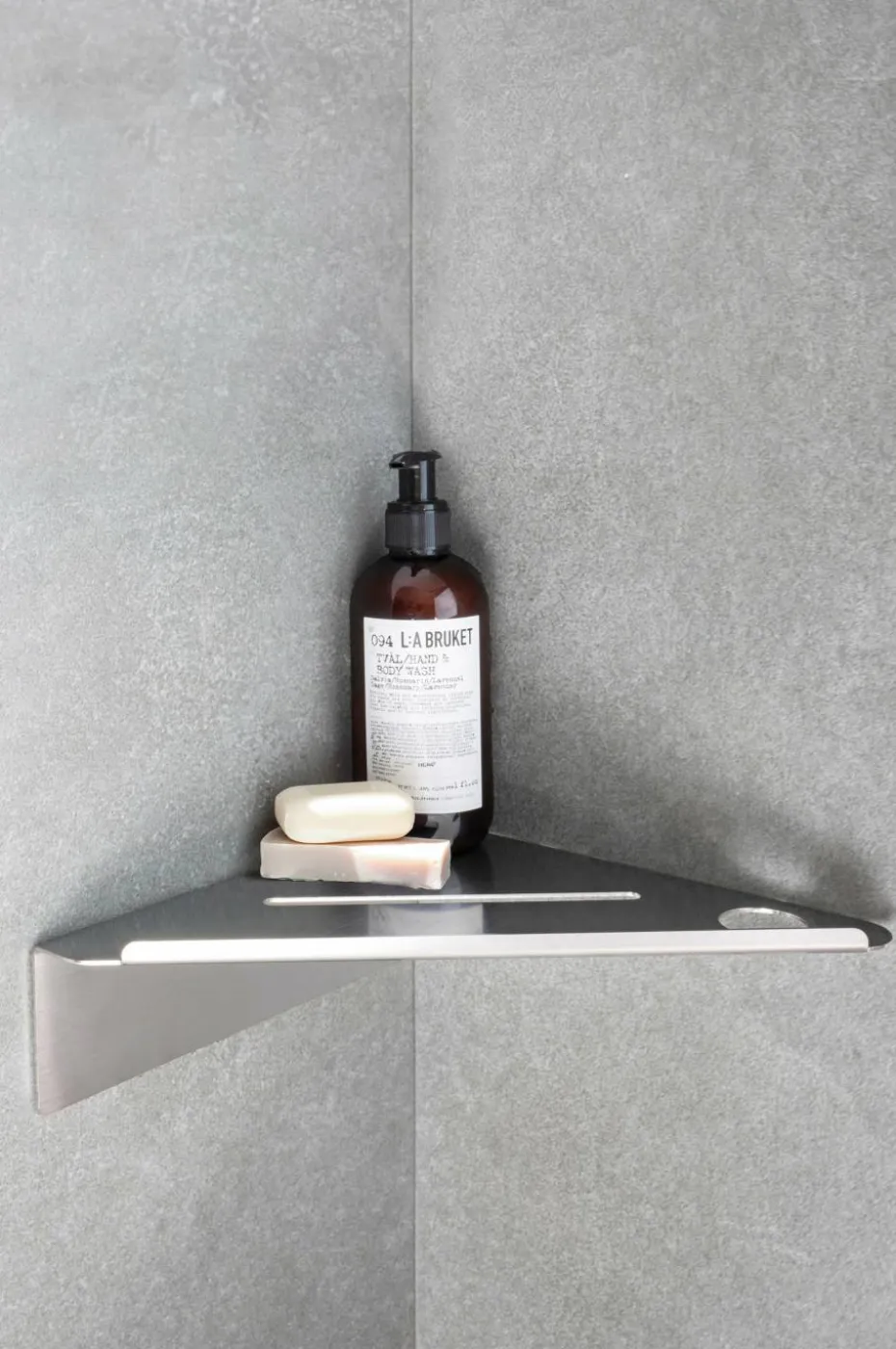 Beslag Design Base - Hjørnehylle