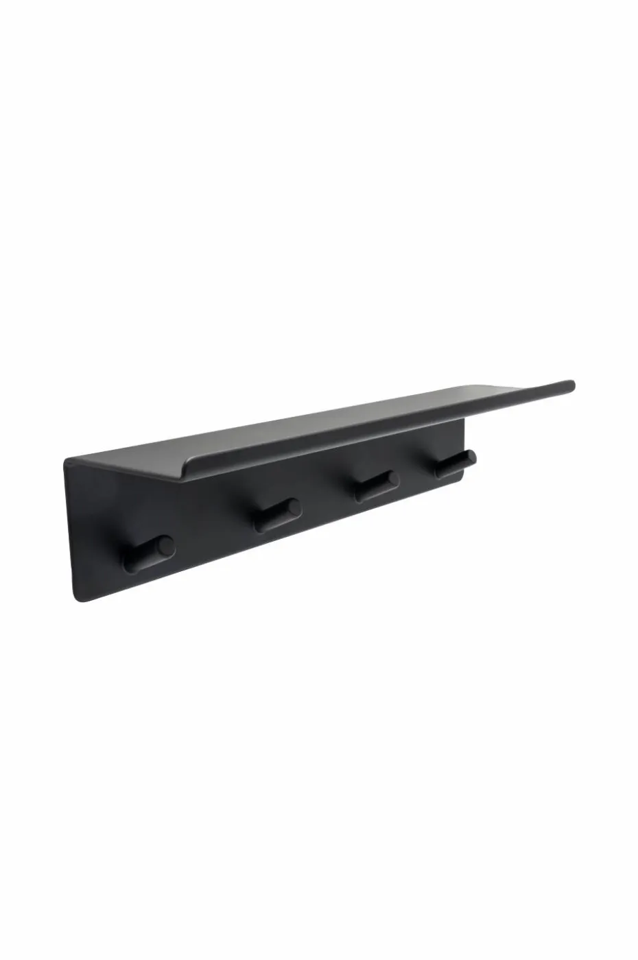 Beslag Design Base - Krokskinne med hylle