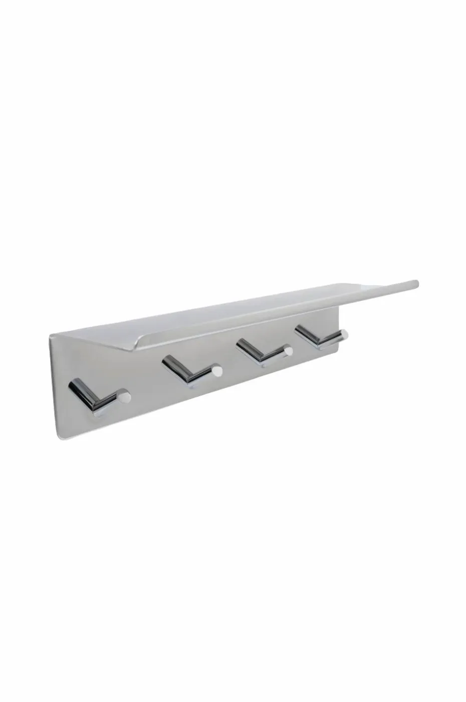 Beslag Design Base - Krokskinne med hylle
