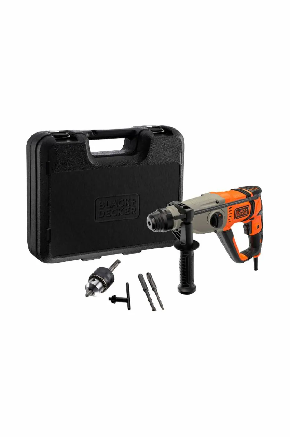 Black & Decker Borhammer i verktøyboks 800W SDS-Plus