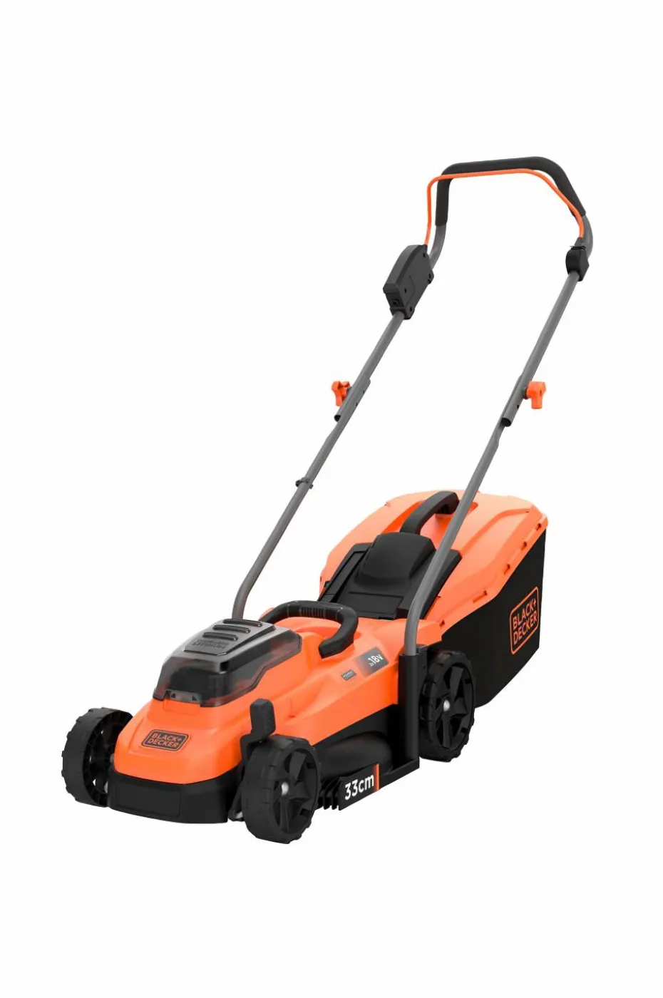 Black & Decker Gressklipper 2x18V 2.5Ah 33cm Batteri inkludert