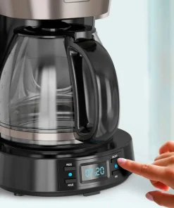 Black & Decker Kaffetrakter Lcd 12 kopper