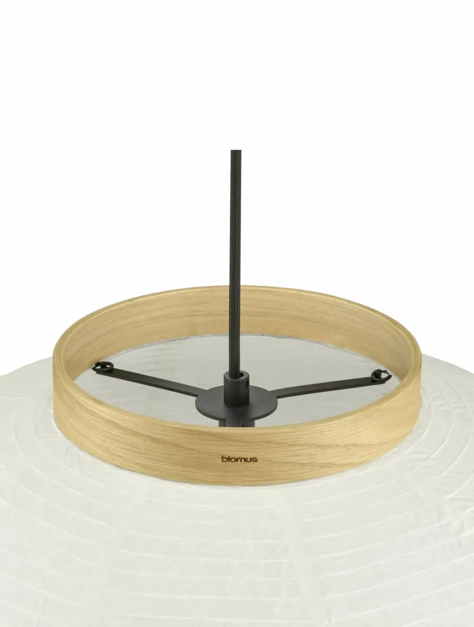 Blomus Pendel Lampe Kami Rice Paper H 48 cm Ø60 cm