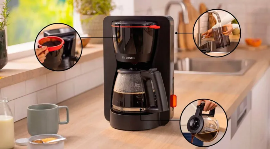 Bosch Kaffetrakter My Moment Svart Tka3m133 1200 W