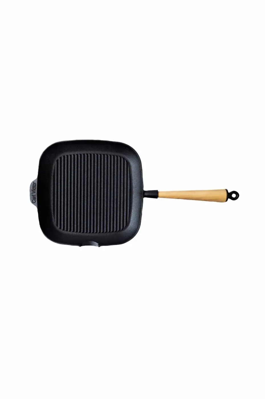 Carl Victor Grillpanne i støpejern 28x28 cm