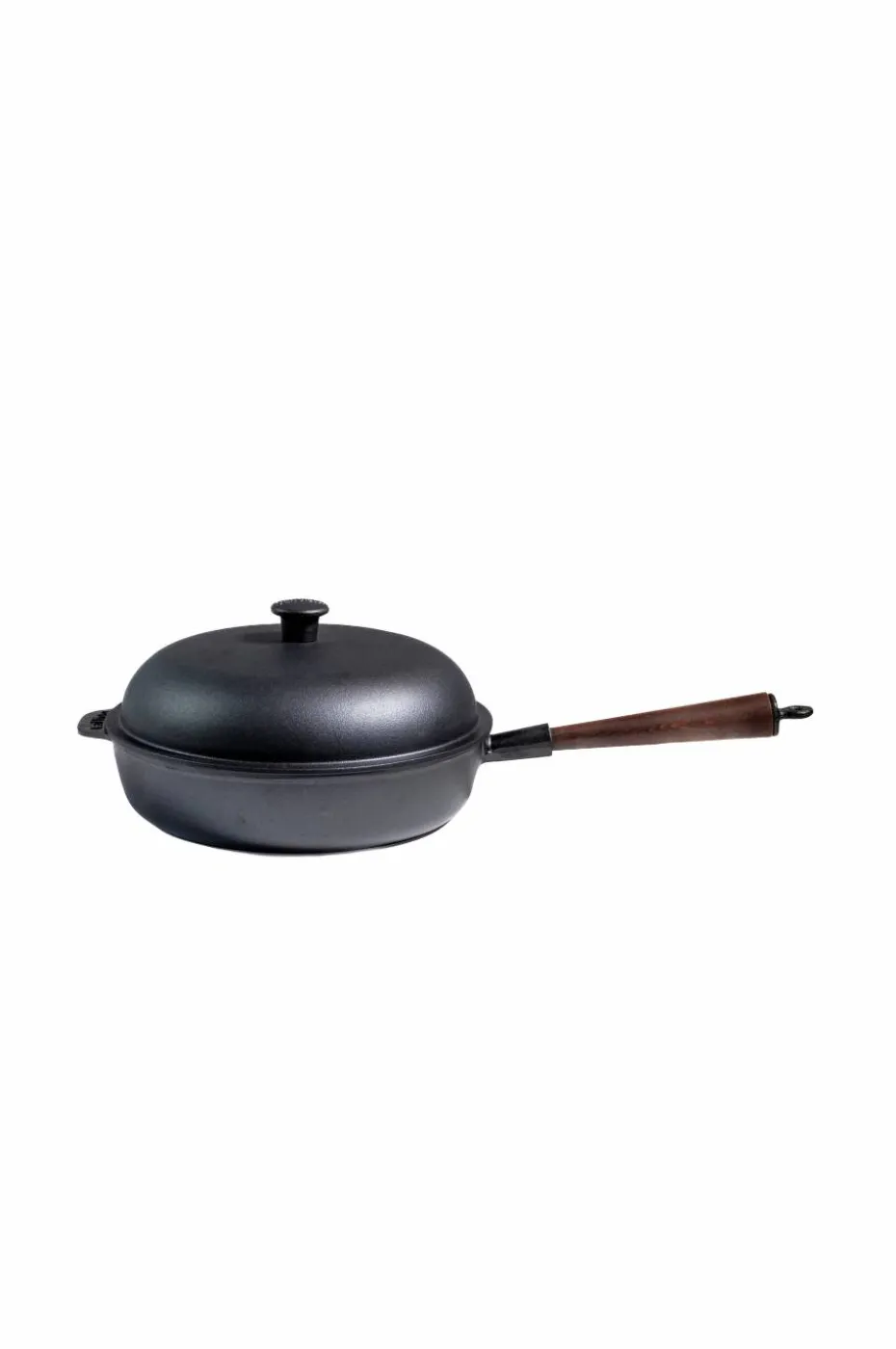 Carl Victor Traktørpanne med lokk i støpejern diameter 25 cm
