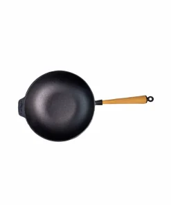 Carl Victor Wokpanne støpejern diameter 30 cm