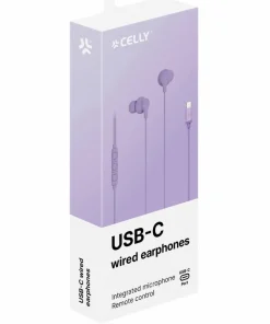 Celly Kabel for hodetelefoner i ørene USB-C UP1600
