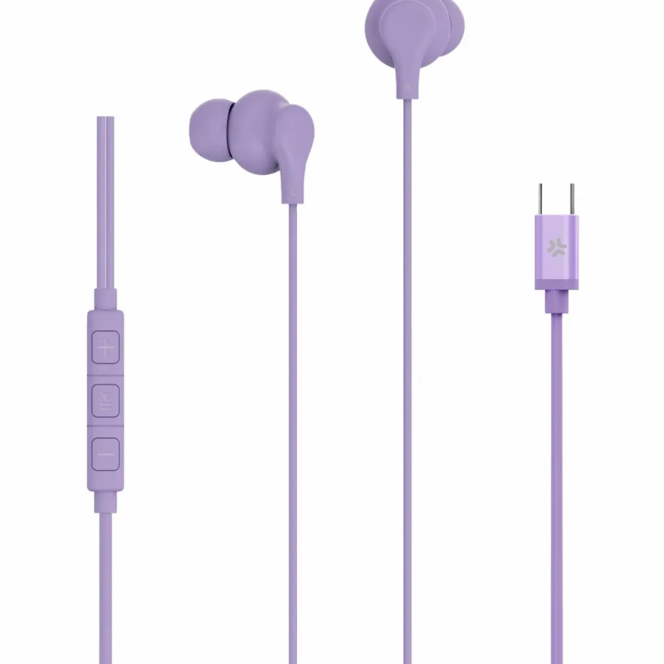 Celly Kabel for hodetelefoner i ørene USB-C UP1600