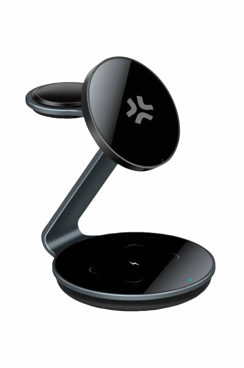 Celly Magstand3in1evo 3-i-1 magnetisk stativ for trådløs lading 15w