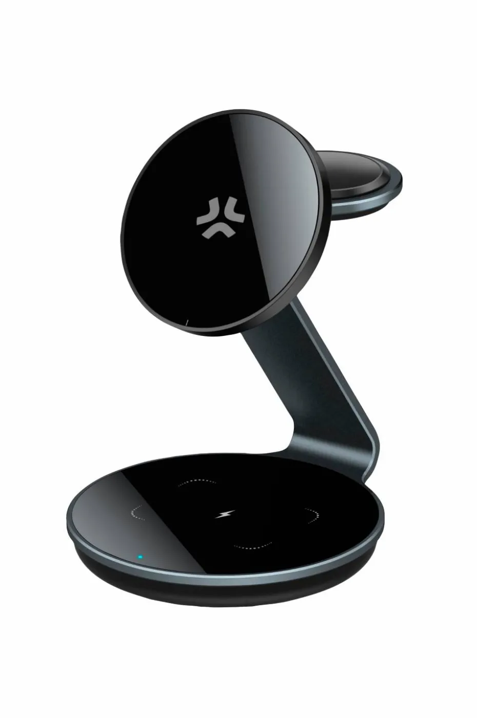Celly Magstand3in1evo 3-i-1 magnetisk stativ for trådløs lading 15w