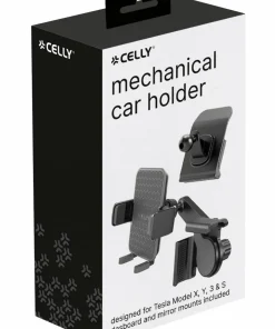 Celly Mobilholder for Tesla Model X, Y, 3, S-skjerm + dashbord