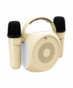 Celly Trådløs høyttaler RGB + 2 trådløse Mikrofoner Partymic2