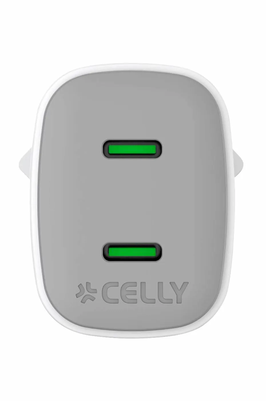 Celly Usb-lader Gan 2 x Usb-c PD 45w
