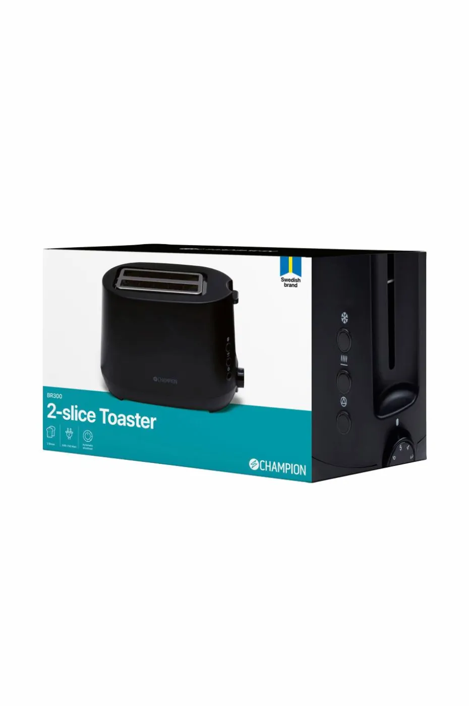Champion Nordic Brødrister 750 W Br300 2 plater