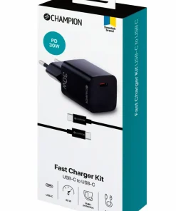 Champion Nordic Lader 30 W + USB-C-kabel