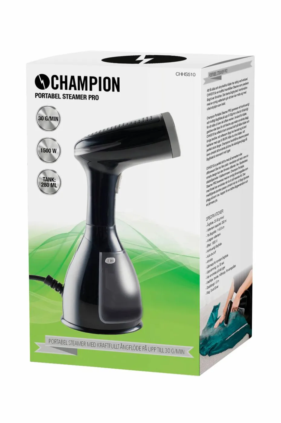 Champion Nordic Steamer Portable PRO