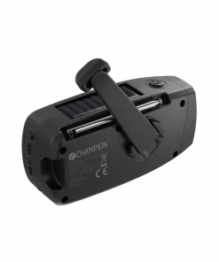 Champion Nordic Sveiveradio med lommelykt og solceller
