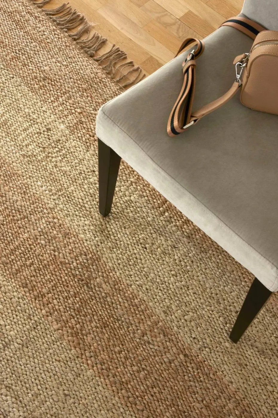 Classic Collection Teppe i jute Stripes