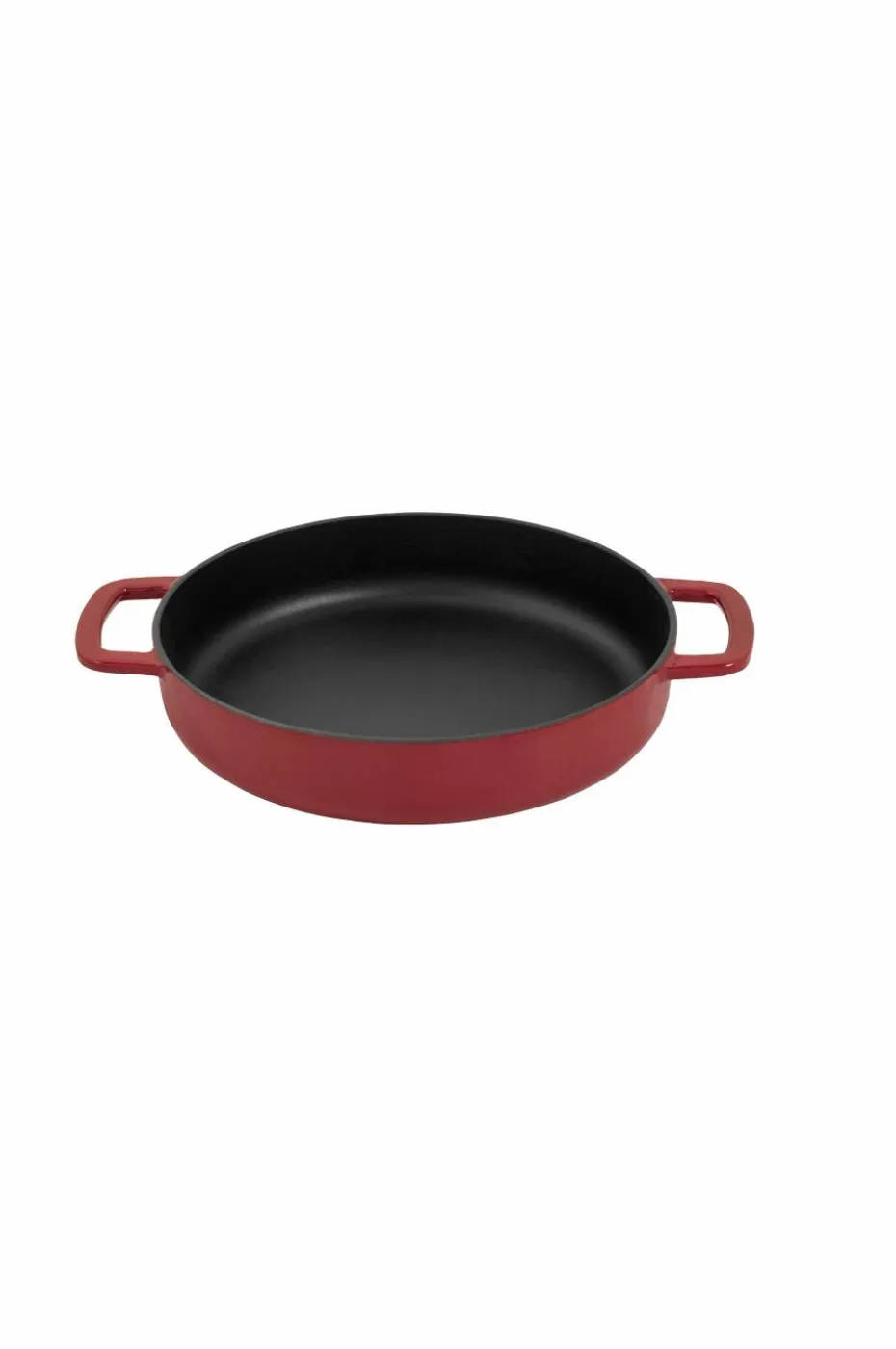 Combekk Skillet 24 cm emaljert resirkulert støpejern Bordeaux